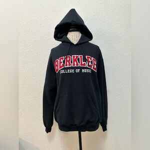 Champion Black Berklee College of Music Hoodie Vintage